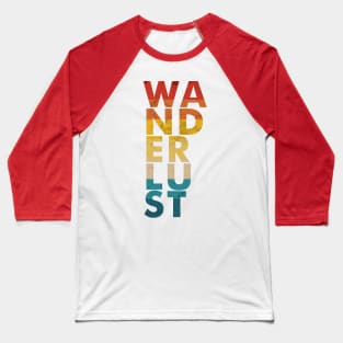 Vintage Wanderlust Baseball T-Shirt